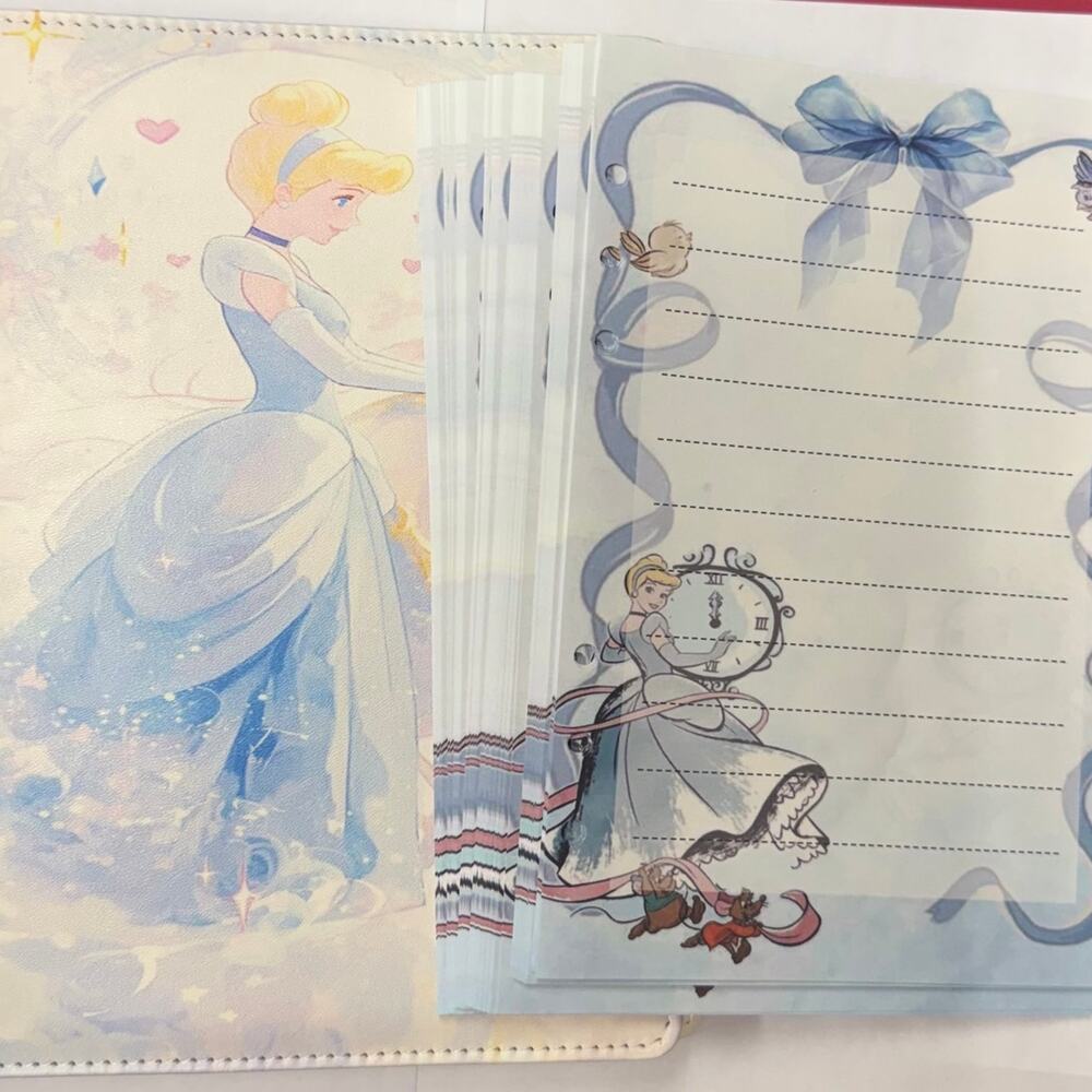 Size A5 Cinderella Binder with matching paper